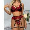 SHEMESIX Roses Are Forever Embroidery Lingerie Set