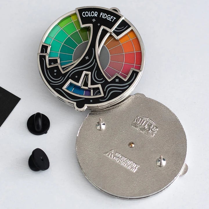 🎁TikTok Last Day Sale - 70% OFF🎉Color Fidget Enamel Pin🌈