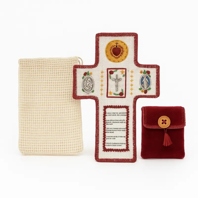 Handmade Catholic Prayer Pocket✝️