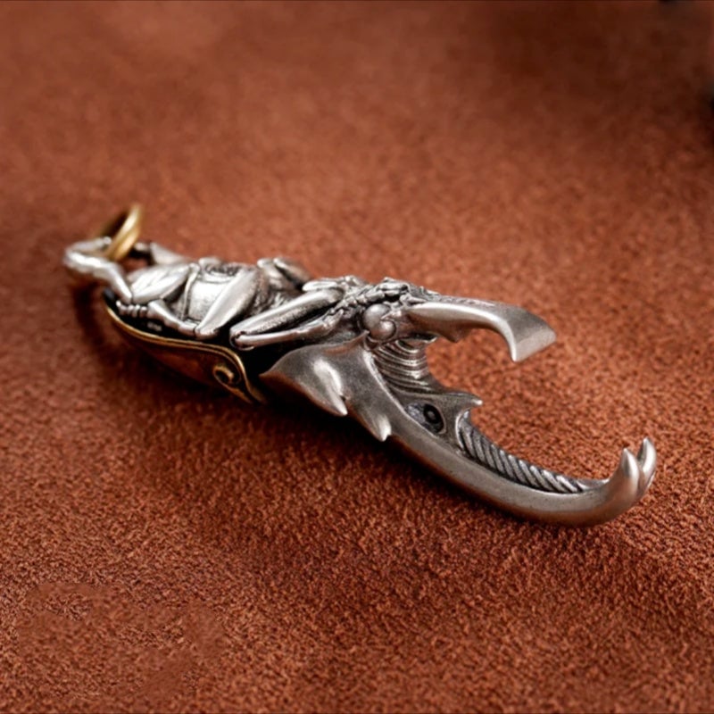 (🎄Early Christmas Sale - 49% OFF)  Brass Beetle Bottle Opener Keychain