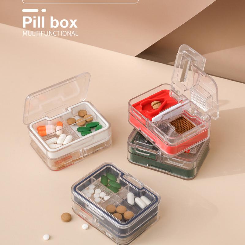 Last Day Promotion 48% OFF - Portable Multifunctional Medicine Box(buy 2 get 1 free now)