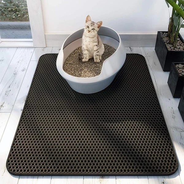 (🔥Last Day Promotion - 50% OFF) Non-Slip Cat Litter Mat, BUY 2 FREE SHIPPING