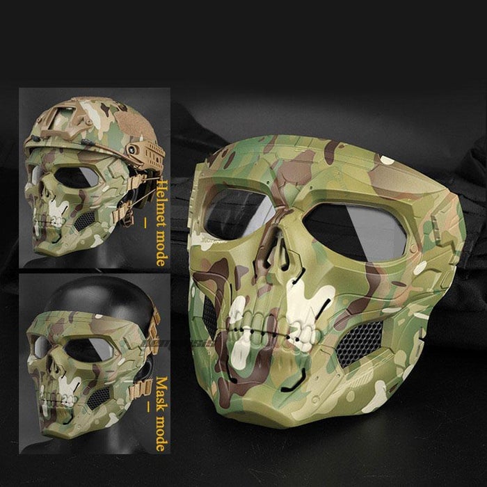 🔥Skull Horror Helmet Mask