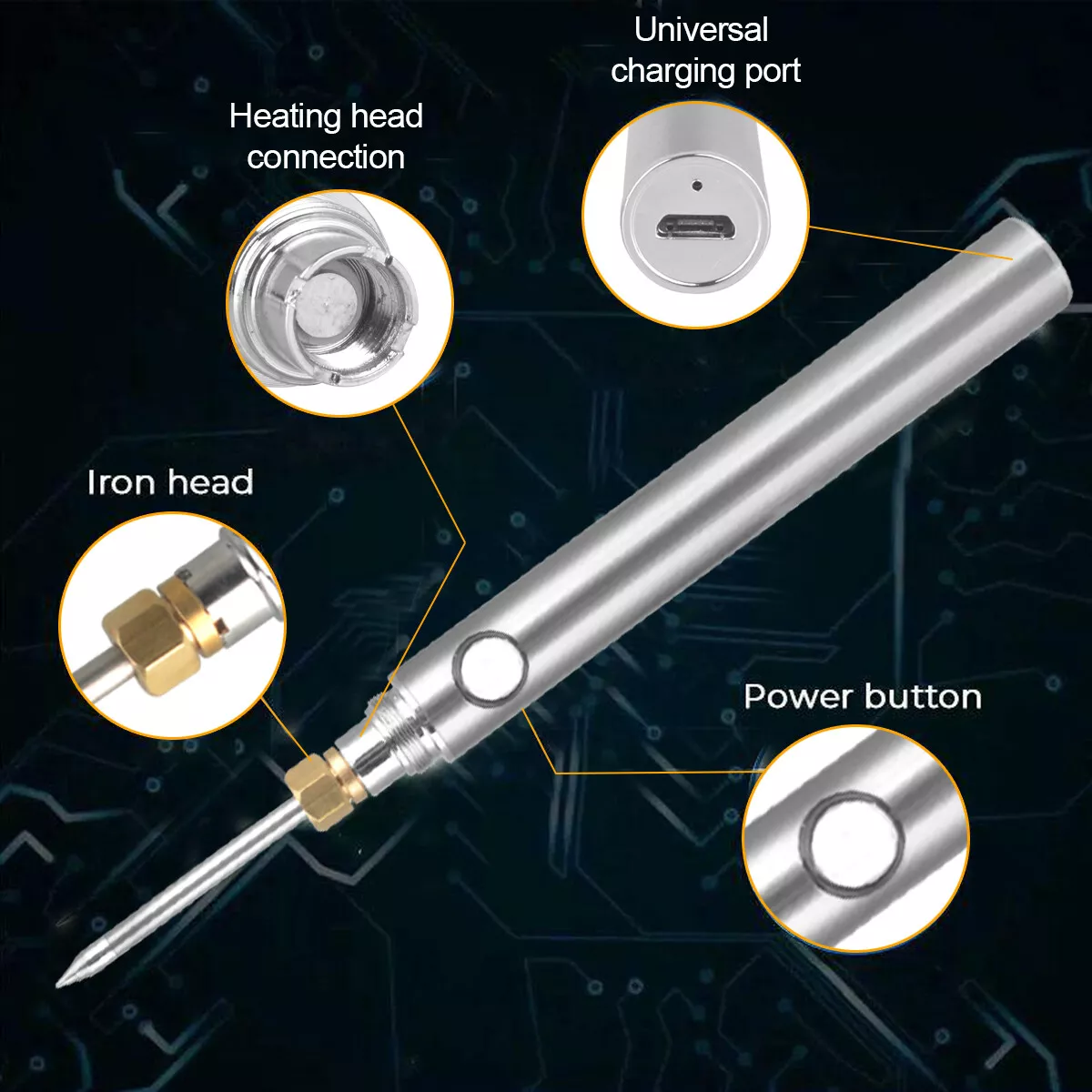 🔥Portable cordless soldering iron