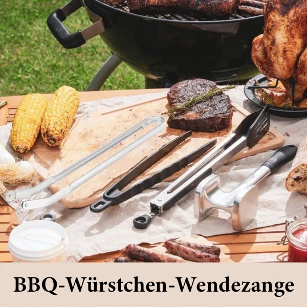 🔥Letzter Tag 49% Rabatt - BBQ-Würstchen-Wendezange