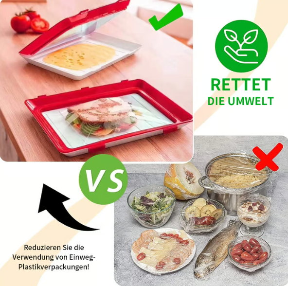 🔥Heute 3 kaufen und 2 gratis bekommen♻️Umweltfreundliches Design - Wiederverwendbares Einmachtablett