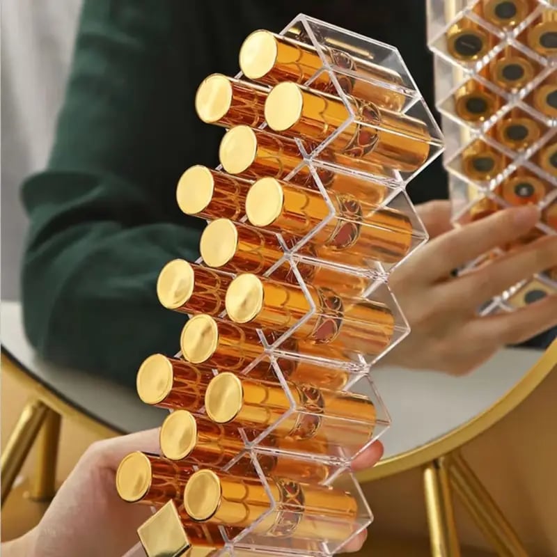 💥LAST DAY SALE 50% OFF💥Stackable Fish Shape Lipstick Tower⚡BUY 2 FREE SHIPPING