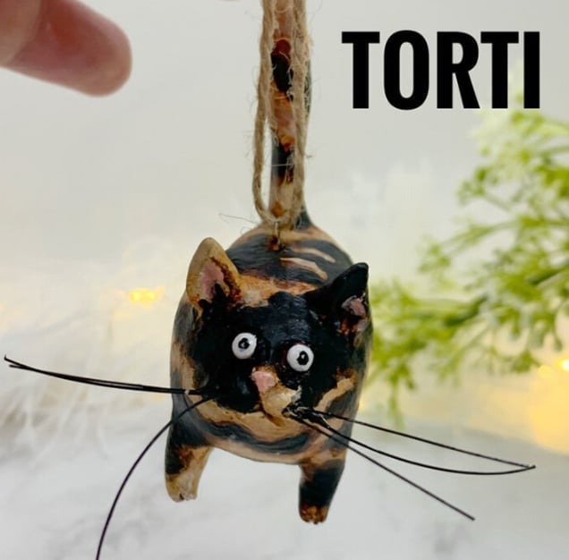 (🎄CHRISTMAS SALE NOW-48% OFF) 🎁Kitty Ciniature Sculpture