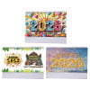 🔥Last Day Promotion 50% OFF🔥2026 DIY Special Shape Desktop Diamond Standing Calendar