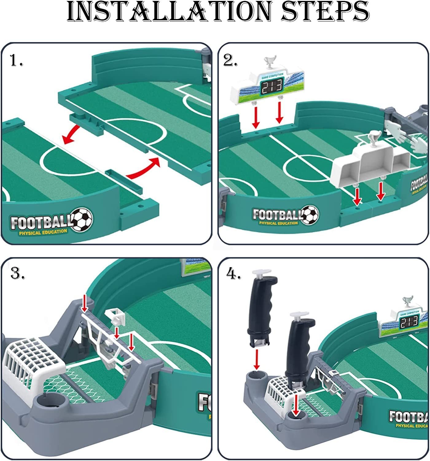 (🌲Early Christmas Sale-49% OFF) ⚽FOOTBALL TABLE INTERACTIVE GAME (BUY 2 GET FREE SHIPPING NOW)