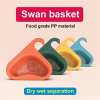 🔥Last day to save 45% 0FF - Kitchen Eco-Friendly Sink Drain Basket Swan Drain Rack