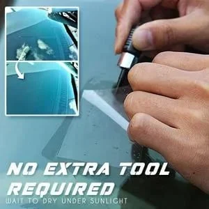 (🔥Last Day Promotion - 70% OFF) Cracks Gone Glass Repair Kit (2024 New Formula), BUY 3 GET 4 FREE & FREE SHIPPING