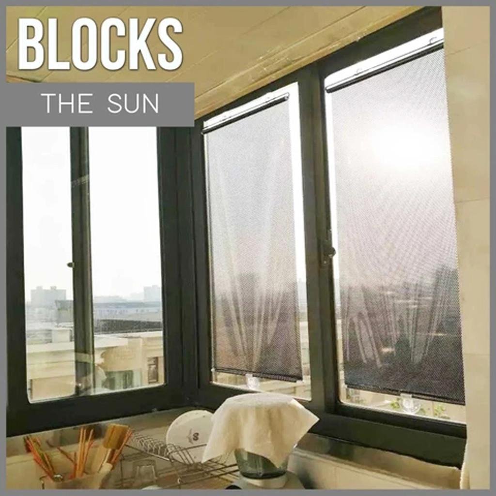 (💗Limited Time Offer-50% OFF) Retractable Window Roller Sunshade For Truck/car/SUV/bedroom/kitchen/living room/office