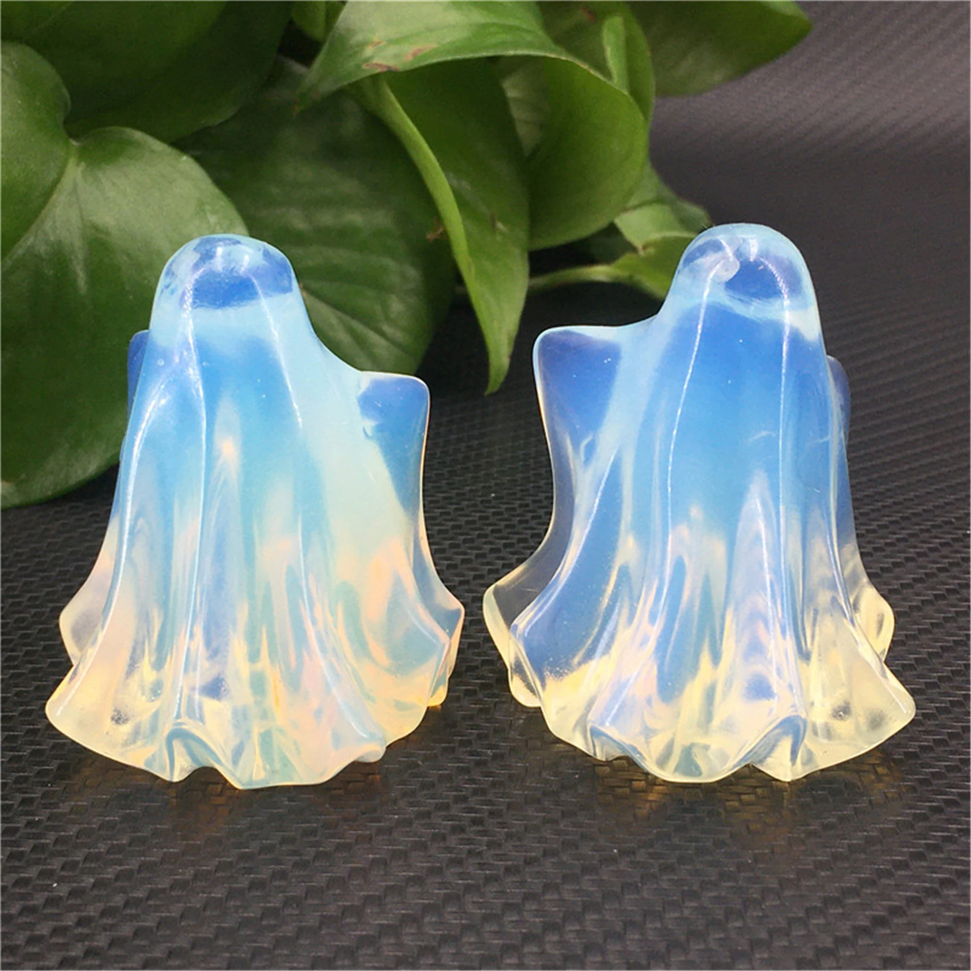 🔥HOT SALE 49% OFF🔥 - Hand Carved Opalite Ghost Skull