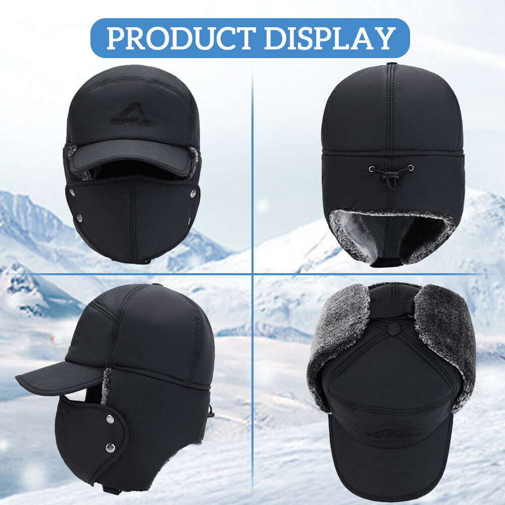 🎁LAST DAY 49% OFF🔥-Thicken Faux Fur Outdoor Sports Hat