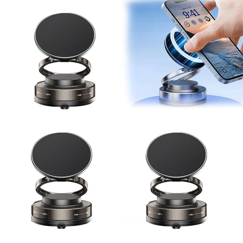 🍂TikTok Fall Sale — Last Day 70% OFF🔄360° Adjustable Vacuum Magnetic Phone Holder📱🚗