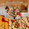 🔥Letzter Tag 49% Rabatt🌟Vintage-LED-Kardinalbaum mit Beeren