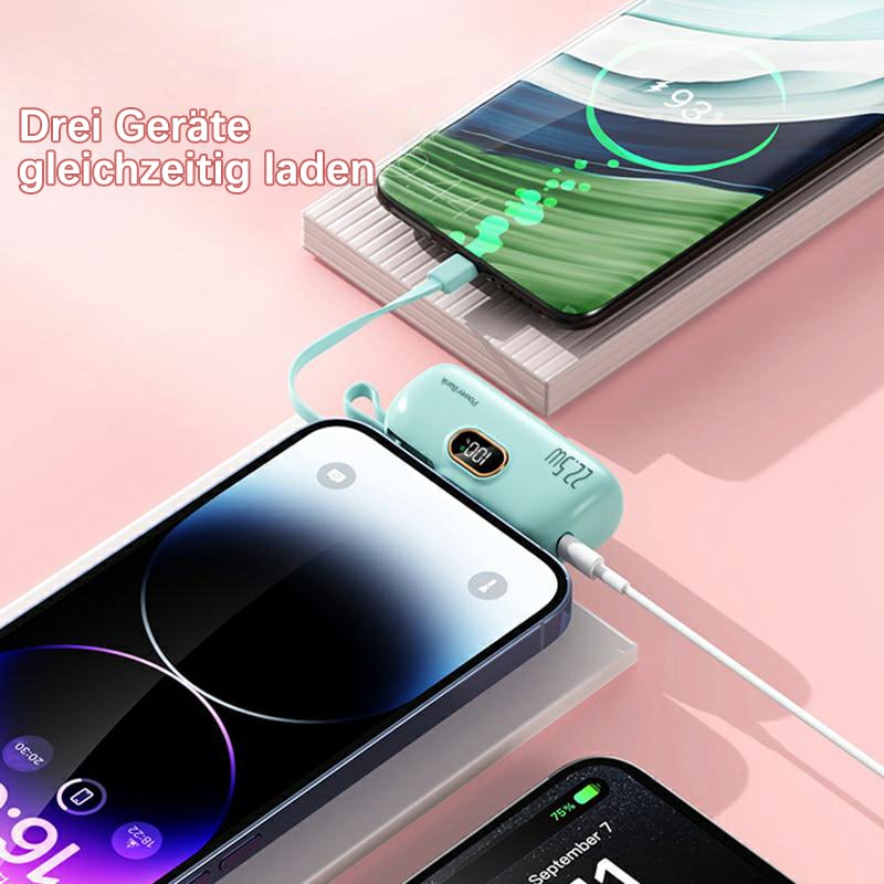 🔥Heißer Verkauf-51% Rabatt🔥Tragbares Mini-Ladegerät mit 5000 mAh für das Telefon