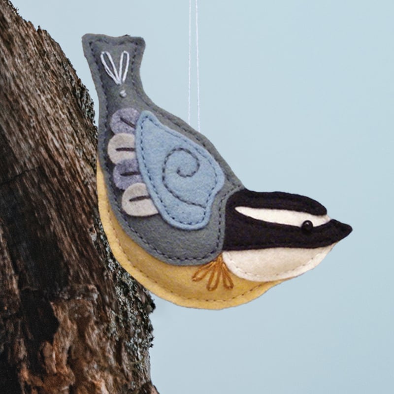 (🔥Early Mother's Day Sale- 65% OFF) Felt Bird Ornament🐦- Buy 4 Free Shipping