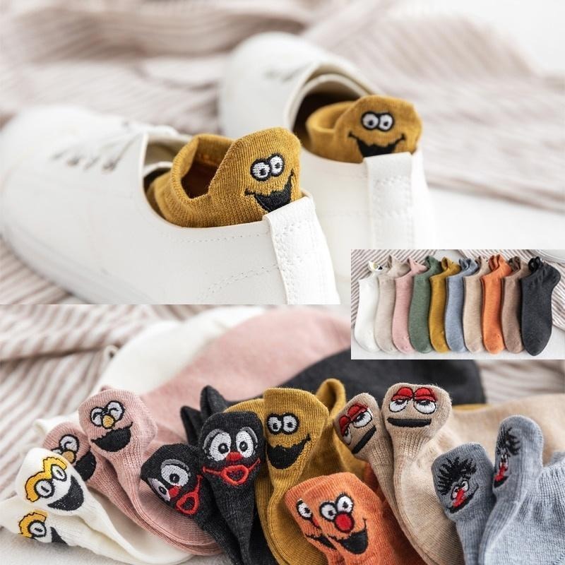 Summer Hot Sale 50% OFF - Embroidered Cartoon Women Socks