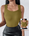 🔥Letzter Tag 70% Rabatt- U-Ausschnitt, Shapewear, integrierter BH💃