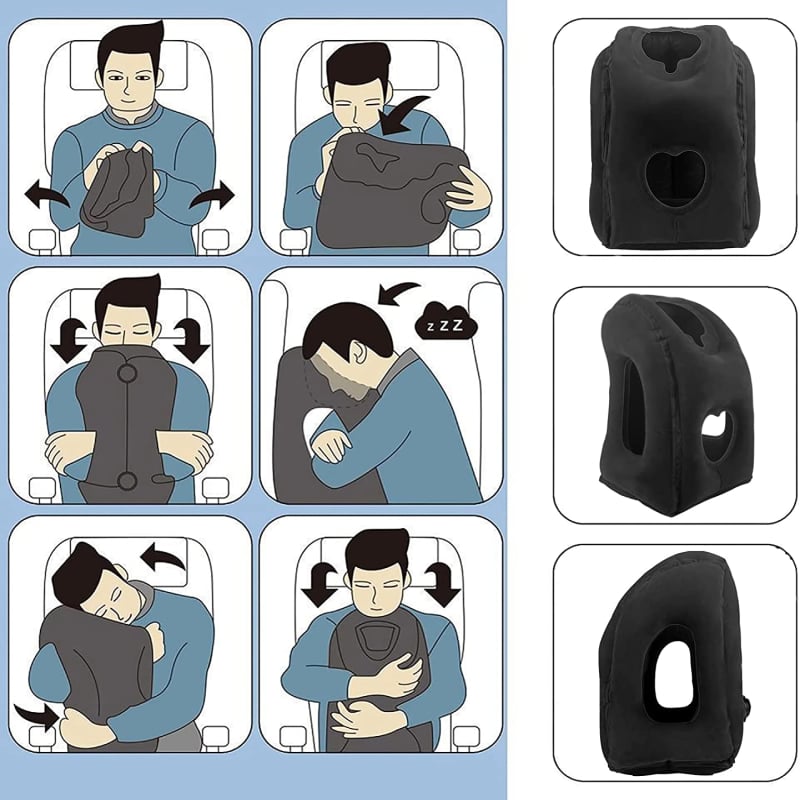 🔥Last Day Promotion 48% OFF-🎁-Inflatable Travel Pillow✈️