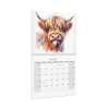 🐮Highland Cow Calendar 2026 – Rustic Farmhouse Wall Art & Monthly Planner📅
