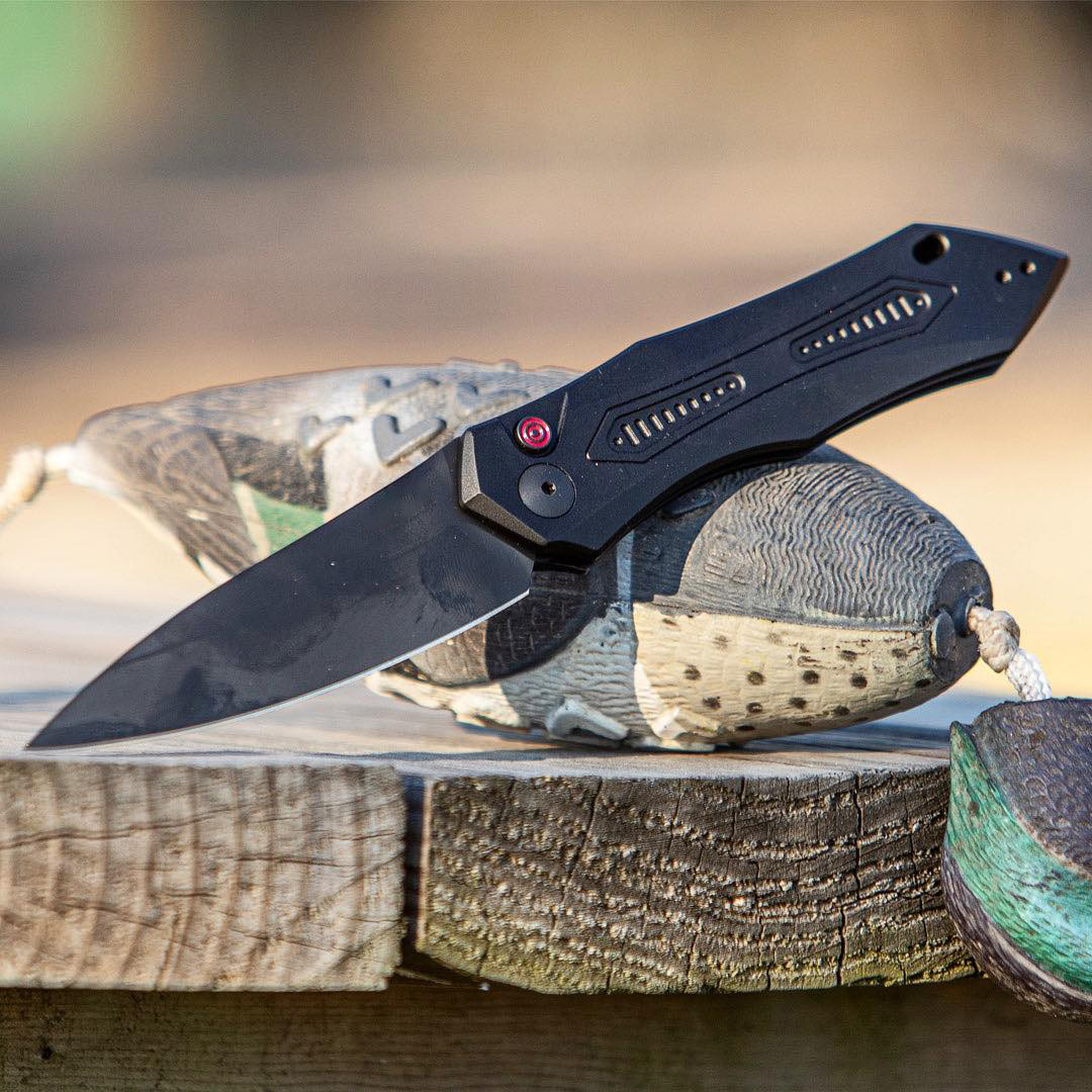 🔥Last Day Promo - 70% OFF 🎁Launch 6 Automatic CPM 154 Black Anodized Aluminum Knife 7800BLK | Buy 2 Free Shipping