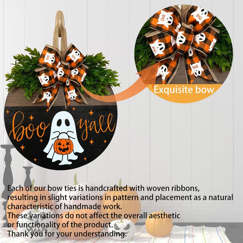 TikTok Last Day Promotion -60% OFF🎉Pumpkin Boo Halloween Welcome Sign for Front Door