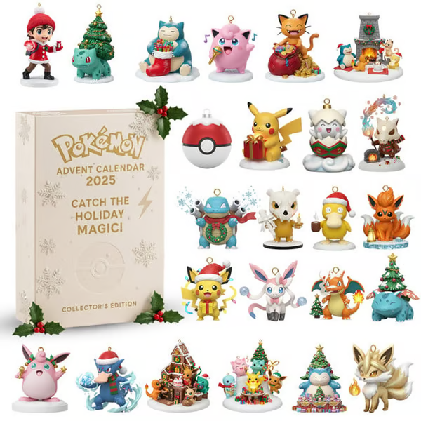 🔥Last Day 50% OFF -🎄Pokémon Advent Calendar 2025