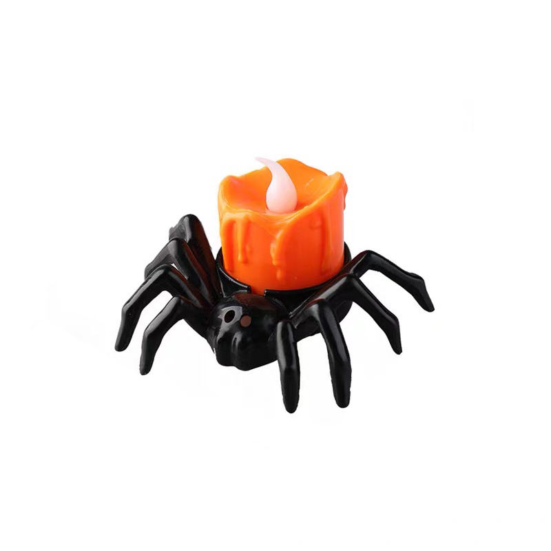 Halloween Spider Candlestick Ornaments