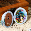 💕Handmade Easter Walnut Shell Doll House