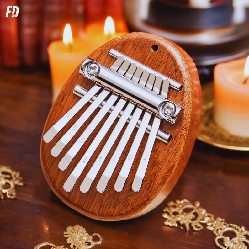 🔥(EARLY CHRISTMAS SALE - 49% OFF) 🎁Kalimba 8 Key Exquisite Finger Thumb Piano, BUY 2 GET 1 FREE (3PCS)