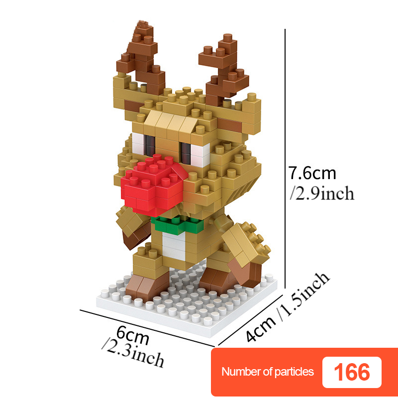 🎅(Early Xmas Sale - SAVE 50% OFF) DIY Creative Building Block Model Christmas Series-Buy 3 get Extra 20% OFF