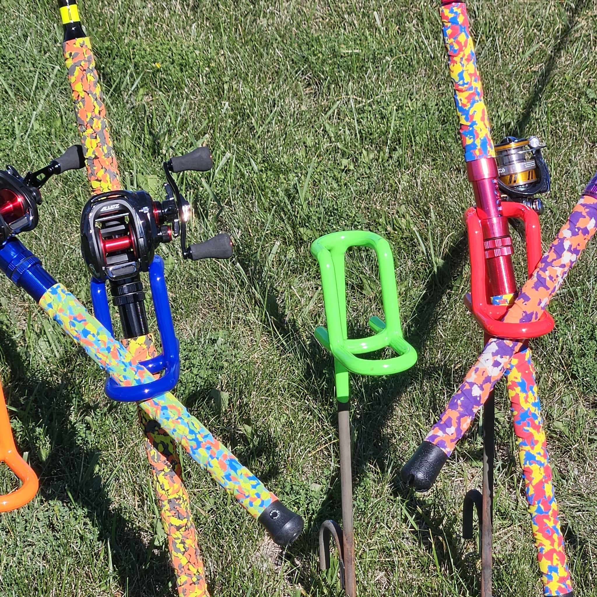 🔥Last Day Clearance Sale 60% OFF🔥BANK ROD HOLDERS “fits TWO RODS in EACH Rod Holder”