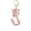 🔥Last Day 50% OFF - Butterfly Letter Keychain Tassel Design Vibrant Durable Lightweight Gift