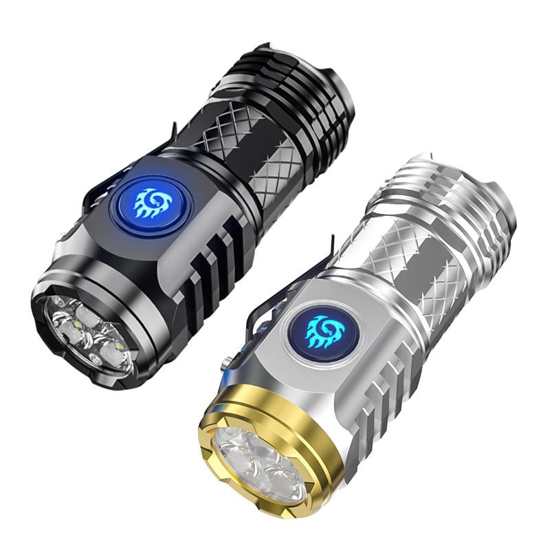 🔥Neujahr Hot Sale🔥Mini Flash Super Power Flashlight
