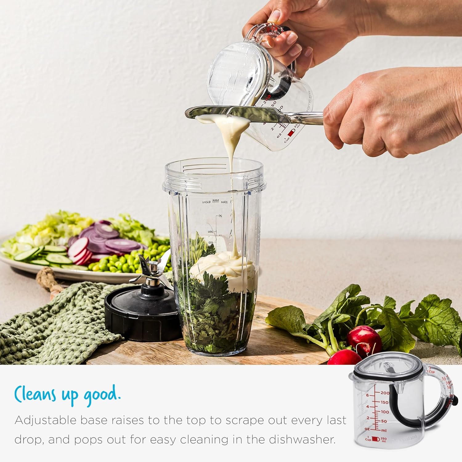 ⏰LAST DAY SALE 50% OFF💥4-in-1 Adjustable Measuring Cup
