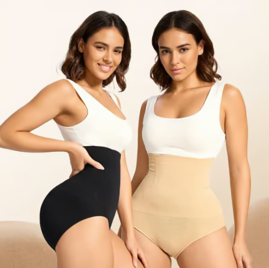 🔥Letzter Tag Kaufe 1, erhalte 1 gratis (JE NUR 7,99 €)🔥Shapewear-Höschen mit hoher Taille und Bauchkontrolle