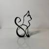 Cat Minimalistic Sculpture