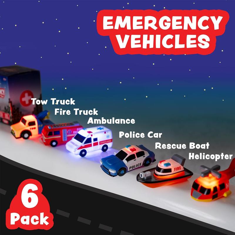 🔥LAST DAY 50% OFF🔥Emergency Cars Light Up Bath Toys