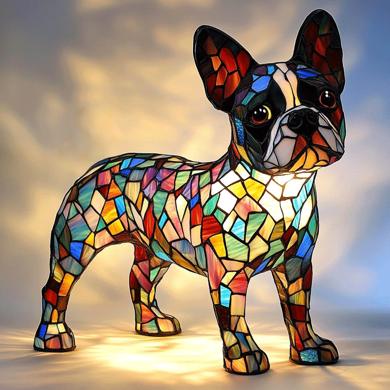 Boston Terrier Lamps
