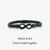 🔥Early Christmas Sale 50% OFF🎄For Son - Ceramic Infinity Braided Bracelet