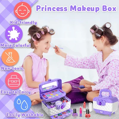 💥LAST DAY SALE 50% OFF💥Kids Washable Makeup Beauty Kit