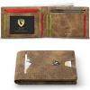 🔥Father's Day Promotion 70% OFF💥Men's Slim Leather RFID Blocking Wallet - Minimalist Carbon Fiber Bifold