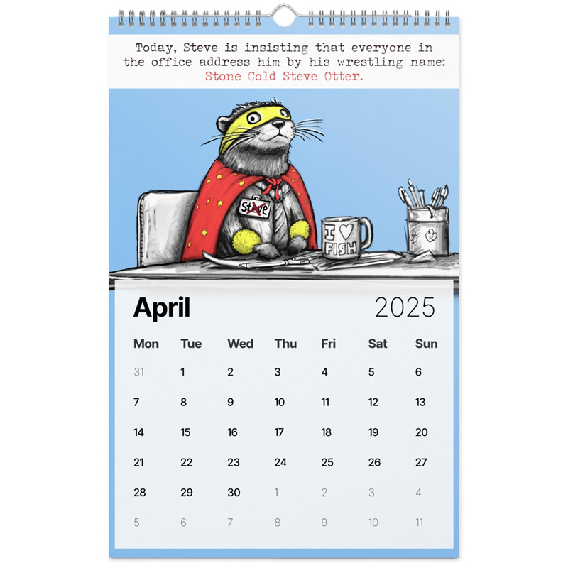 🎄Steve Wall Calendar✨