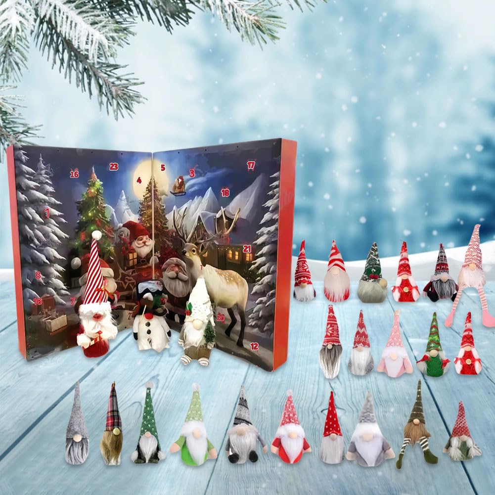 🎁TikTok Last Day Sale - 70% OFF🔥💥New on sale 2025🎅 CLINCLII™ The 2025 Christmas Gnome Advent Calendar 🎁