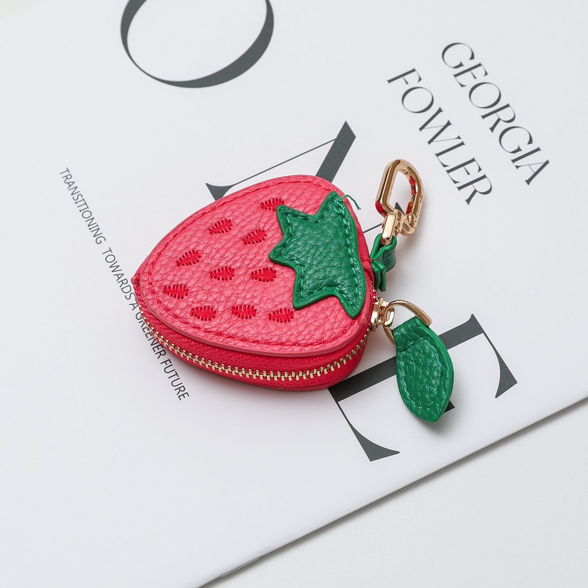 🍊Cute Fruit Coin Purse Bag Charm Airtag Accessories
