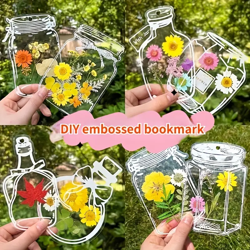 🔥Last Day 70% OFF🔥Transparent Dried Flower Bookmarks(20pcs/set)