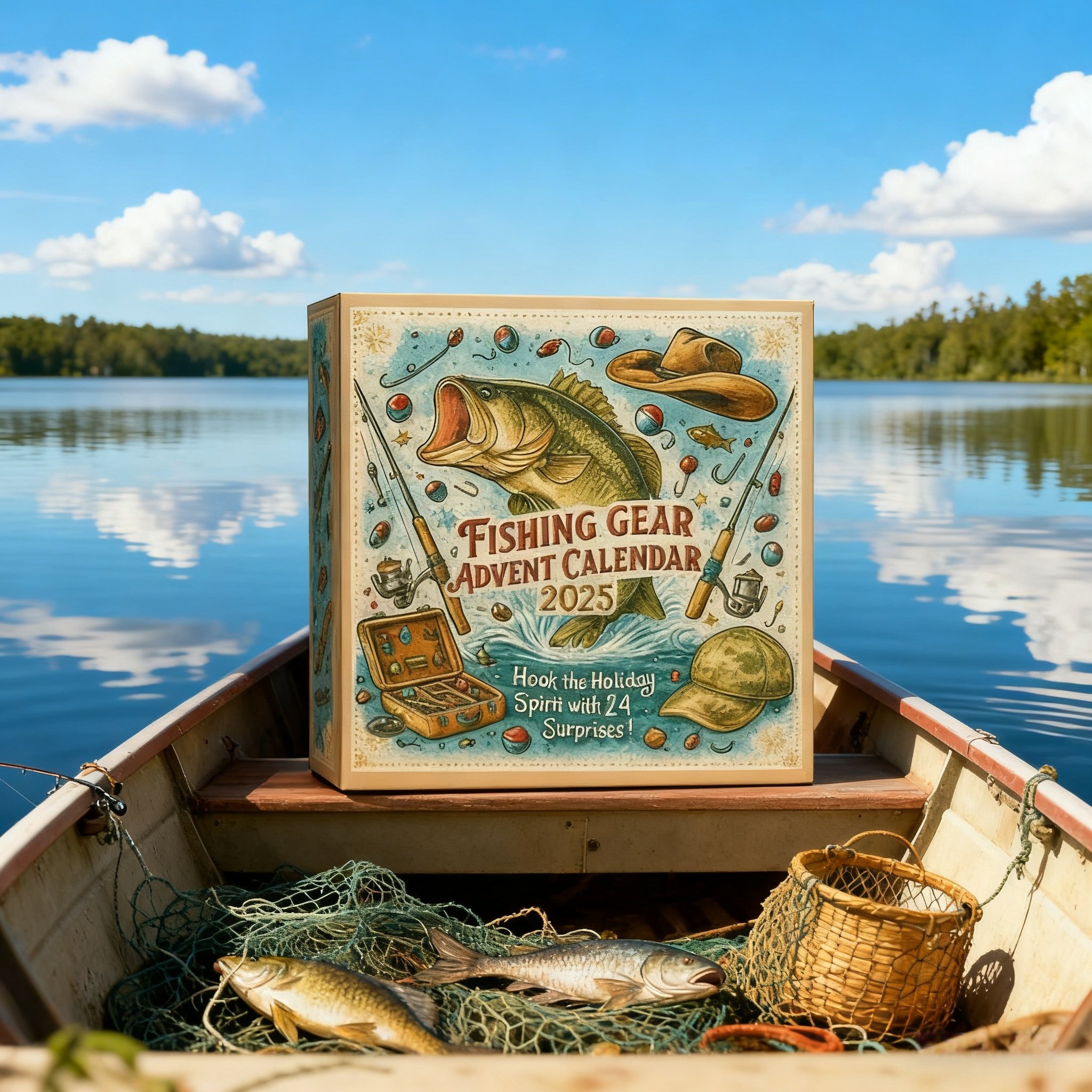 🔥 Limited edition, only 100 sets left! - 🎣 2025 Fishing Gear Advent Calendar